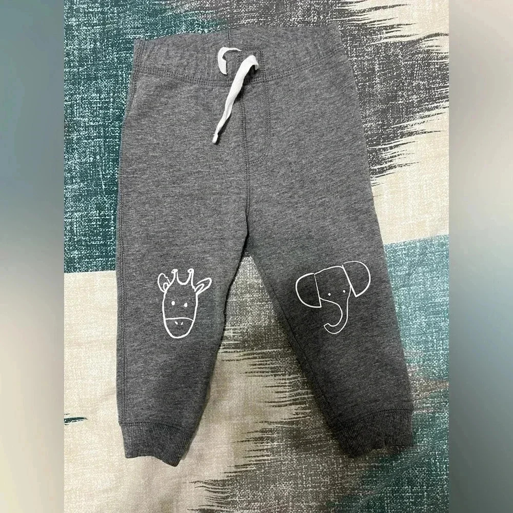 First Impressions Baby Boy’s Animal’s Solid Pants (Size 18 Months)